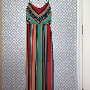 Multi-Color Maxi Dress